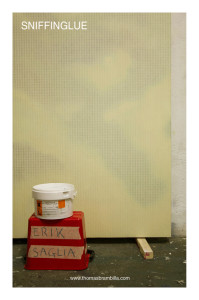 Erik Saglia SNIFFINGLUE solo show at Thomas Brambilla Gallery 2014 WEB